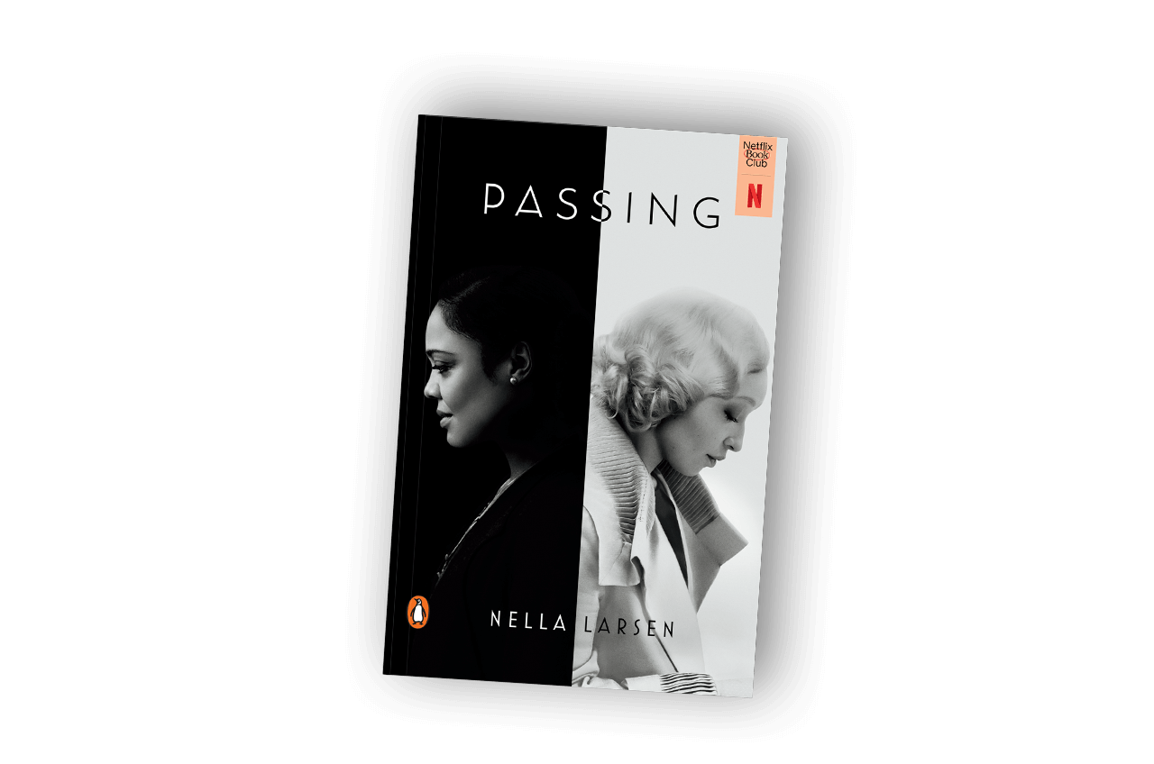The cover of the novel Passing.