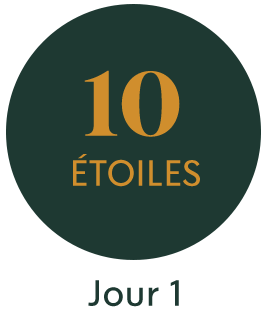 Jour 1 : 10 Étoiles                                                          
