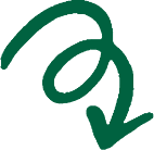 Arrow pointing to a butter croissant and an Iced Shaken Espresso.