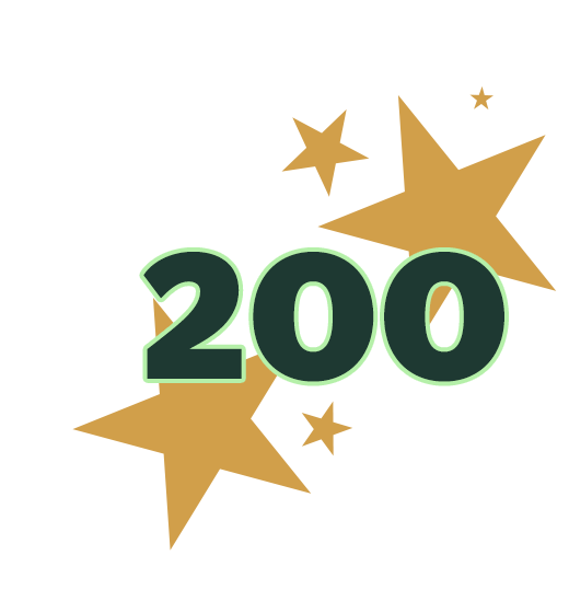 200 ⭐️