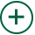 Green plus sign inside a white circle.