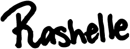 The name Rashelle in handwriting.